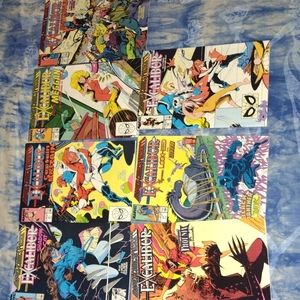 MARVEL COMICS PRESENTS #32-38 (EXCALIBUR APPEARANCE)